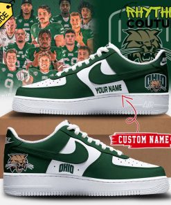 Ohio Bobcats 2024 MAC Champions Special Edition Air Force 1 Sneaker