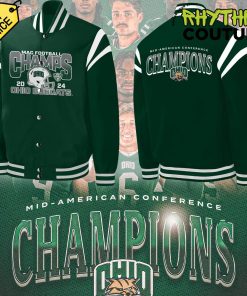 Ohio Bobcats 2024 MAC Champions Special Edition Bomber Jacket