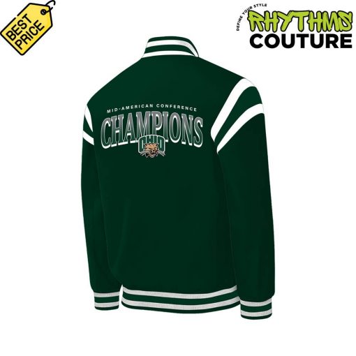 Ohio Bobcats 2024 MAC Champions Special Edition Bomber Jacket