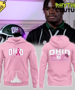 Ohio Bobcats Staff DNA Cure Bowl Special Edition Pink Hoodie