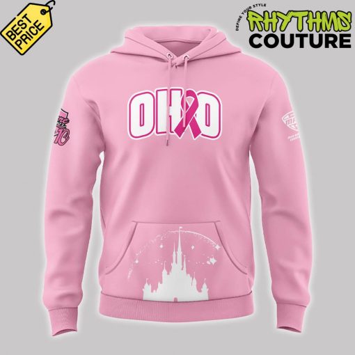 Ohio Bobcats Staff DNA Cure Bowl Special Edition Pink Hoodie