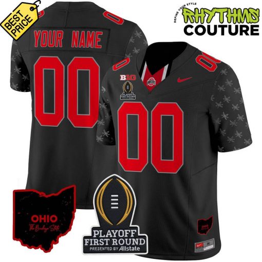 Ohio State Buckeyes 2024 Playoff First Round Football Jersey