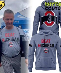 Ohio State Buckeyes Beat Michigan Grey Hoodie