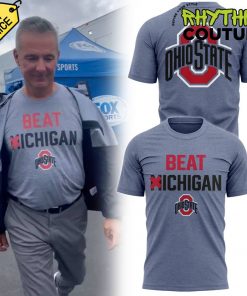 Ohio State Buckeyes Beat Michigan Grey Tee