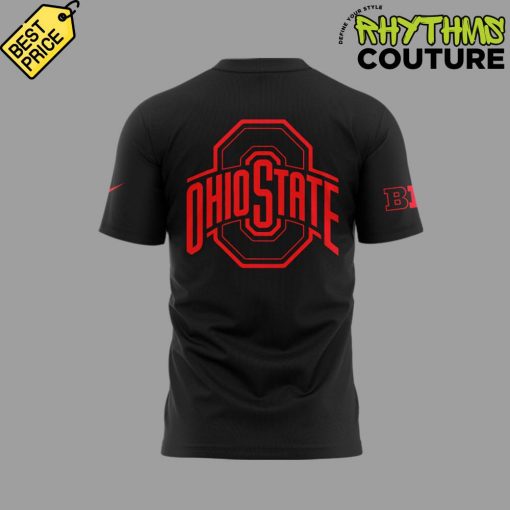 Ohio State Buckeyes JESUS WON Limited Edition Black Tee