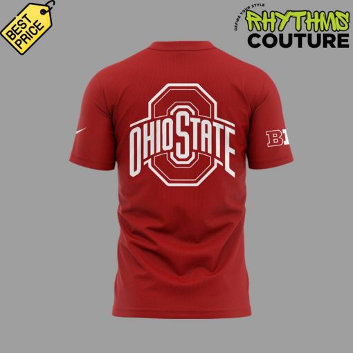 Ohio State Buckeyes JESUS WON Limited Edition Red Tee