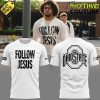 Ohio State Buckeyes JESUS WON Limited Edition White Tee