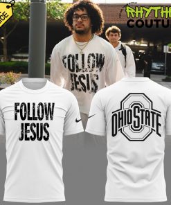 Ohio State Buckeyes JESUS WON Limited Edition White Tee