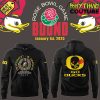 Oregon Ducks Rose Bowl Game 2025 Limited Edition Black Hoodie