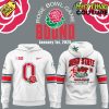 Ohio State Buckeyes Rose Bowl Game 2025 Special Edition White Hoodie