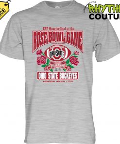 Ohio State Buckeyes Rose Bowl Grey Shirt