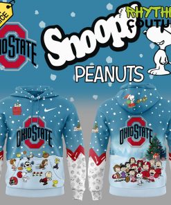 Ohio State Buckeyes Snoopy Peanuts Snow Hoodie