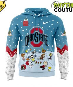 Ohio State Buckeyes Snoopy Peanuts Snow Hoodie