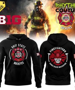 Ohio State Buckeyes x Firefighter Appreciation Night Limited Edition Black Hoodie