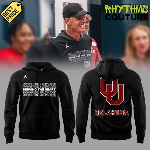 Oklahoma Sooners Football “SERVING THE HEART” Special Edition Hoodie