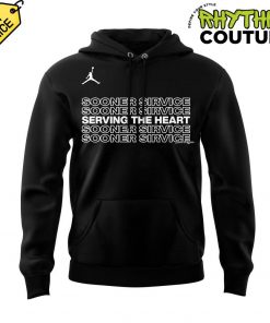 Oklahoma Sooners Football “SERVING THE HEART” Special Edition Hoodie