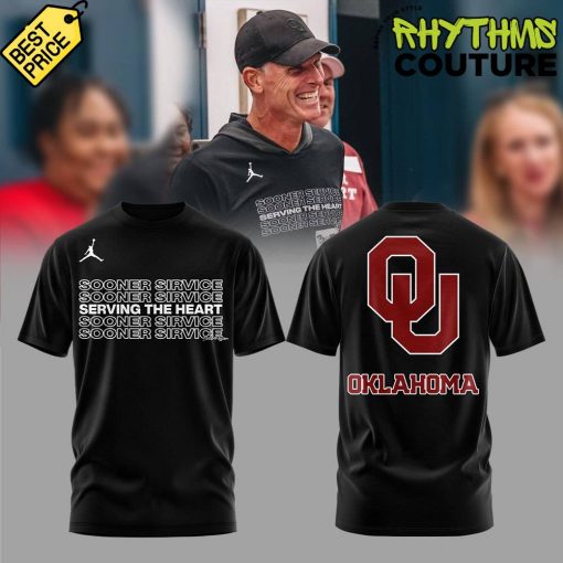 Oklahoma Sooners Football SERVING THE HEART Special Edition Tee