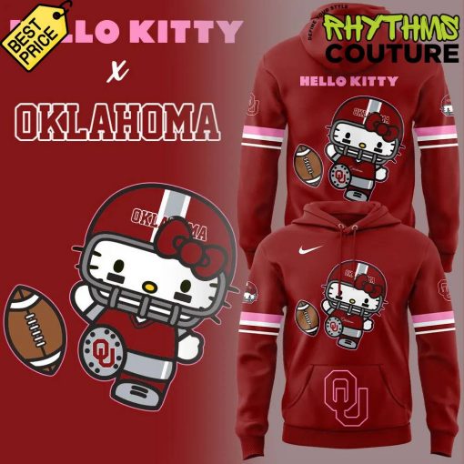 Oklahoma Sooners x Hello Kitty Special Edition Hoodie