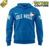 Ole Miss Rebels Basketball x Hello Kitty Special Edition Blue Hoodie