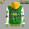 Oregon Ducks Big Ten Champs Hooded Baseball Jacket