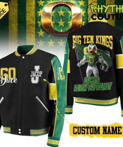 Oregon Ducks Big Ten Kings Go Ducks Baseball Jacket