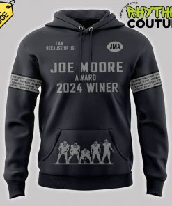 Oregon Ducks Special Joe Moore Award 2024 Grey Hoodie