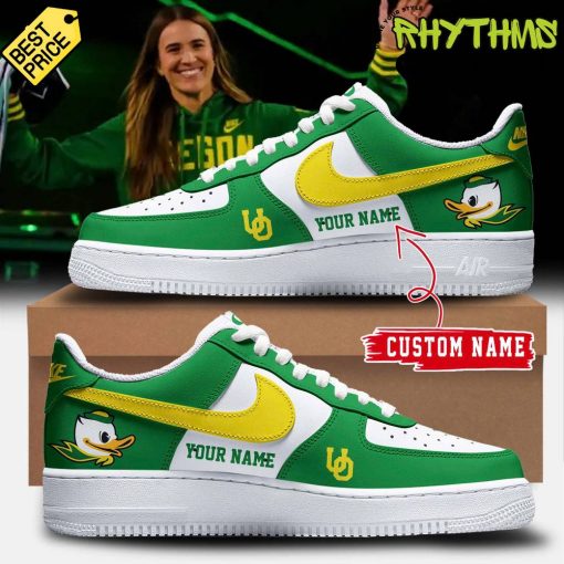 Oregon Ducks Women’s Basketball Air Force 1 Sneaker