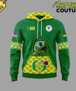 Oregon Ducks x Rose Bowl Game Limited Edition Green Hoodie