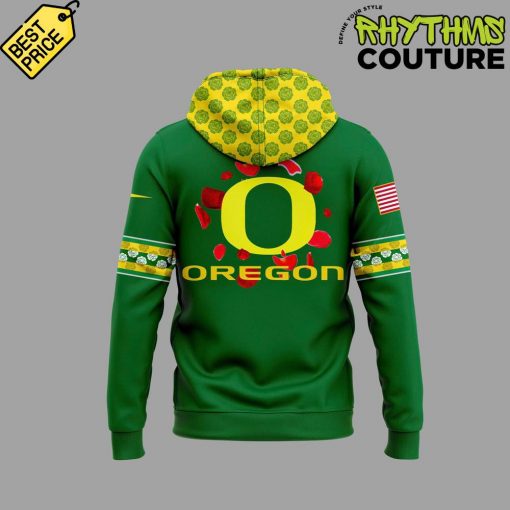 Oregon Ducks x Rose Bowl Game Limited Edition Green Hoodie