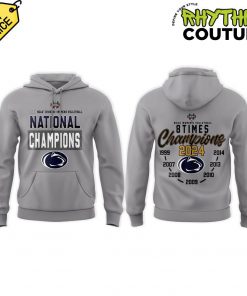 Penn State Nittany Lions 2024 NCAA Women’s Volleyball National Champions Grey Hoodie