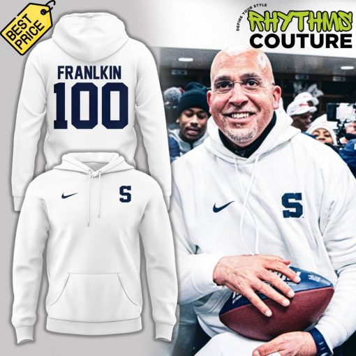 Penn State Nittany Lions Coach James Franklin 100 Wins Limited Edition Hoodie