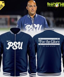 Penn State Nittany Lions Coach James Franklin For The Glory Bomber Jacket