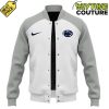 Penn State Nittany Lions Coach James Franklin Special Edition White Baseball Jacket 2