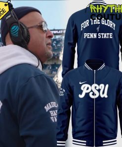 Penn State Nittany Lions For The Glory New Coach James Franklin Bomber Jacket