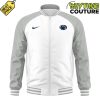 Penn State Nittany Lions New Coach James Franklin White Bomber Jacket