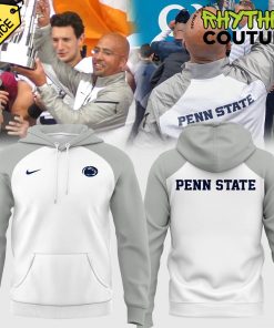 Penn State Nittany Lions New Coach James Franklin White Hoodie