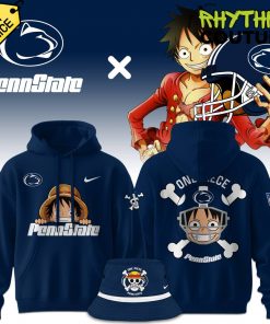 Penn State Nittany Lions x Luffy One Piece Hoodie Pants Cap