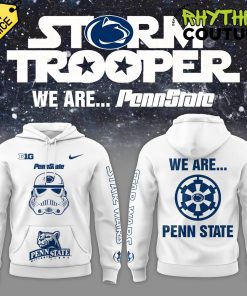 Penn State Nittany Lions x Star Wars Stormtrooper White Hoodie