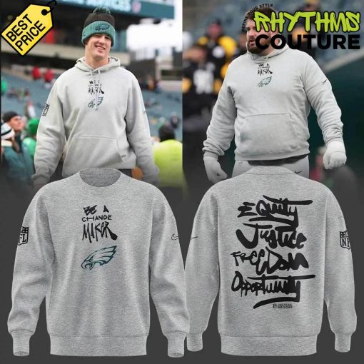 Philadelphia Eagles Be A Change Maker NFL Sweatshirt