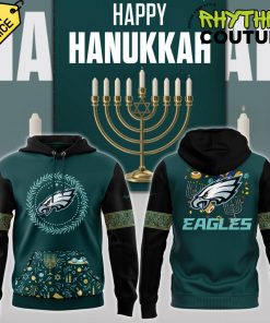 Philadelphia Eagles Happy Hanukkah Special Edition Hoodie