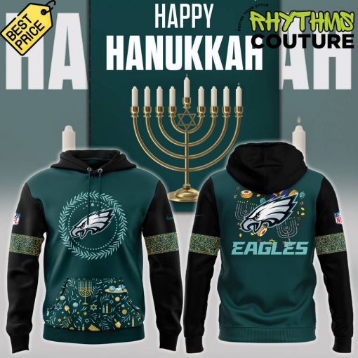 Philadelphia Eagles Happy Hanukkah Special Edition Hoodie