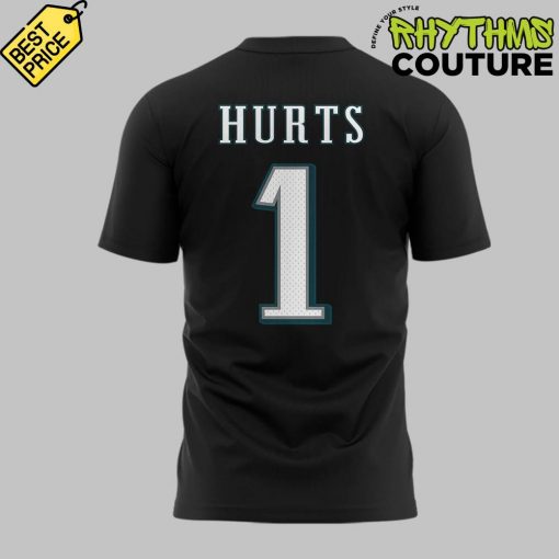 Philadelphia Eagles Jaylen Hurts Face Emotions Tee