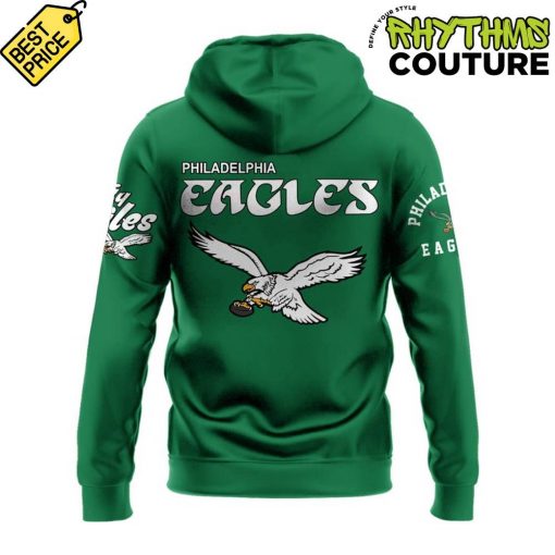 Philadelphia Eagles Kelly Green Sideline Hoodie