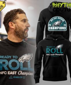 Philadelphia Eagles Ready To Roll NFC East Champions Hoodie