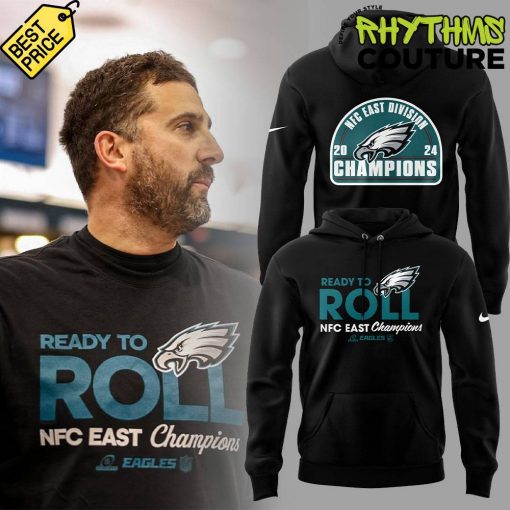 Philadelphia Eagles Ready To Roll NFC East Champions Hoodie