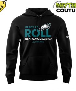 Philadelphia Eagles Ready To Roll NFC East Champions Hoodie