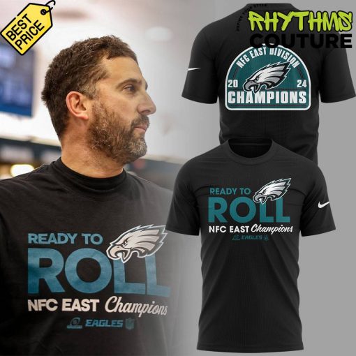 Philadelphia Eagles Ready To Roll NFC East Champions Tee