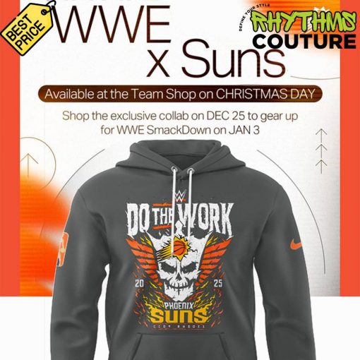 Phoenix Suns x WWE Do The Work Hoodie