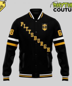 Pittsburgh Penguins “Forever JAGR 68” Special Edition Baseball Jacket