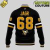 Pittsburgh Penguins Forever JAGR 68 Special Edition Baseball Jacket